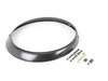 ES#2598369 - 91163193301 - Black Headlamp Retaining Ring - Priced Each - Inner headlamp ring for H4 style (Euro) headlamps - Two required - URO - Porsche