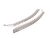 ES#2727073 - 5G4072193HU3 - Front Window Deflectors - (NO LONGER AVAILABLE) - Reduce in-cabin noise with these oem deflectors - Genuine Volkswagen Audi - 