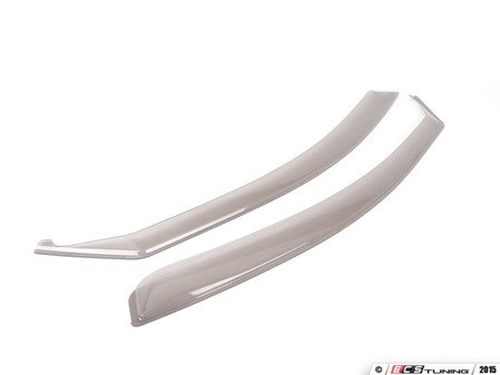 ES#2727073 - 5G4072193HU3 - Front Window Deflectors - (NO LONGER AVAILABLE) - Reduce in-cabin noise with these oem deflectors - Genuine Volkswagen Audi - 