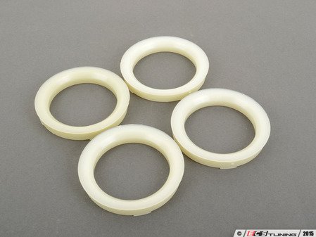 ES#2766000 - ap731561KT - 73.1-56.1 Hub Centric Rings - Set Of Four - Plastic 73.1mm to 56.1mm hub centric rings for proper wheel fitment, most common on MINI Coopers with 56.1mm center-bore - ECS - MINI