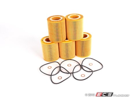 ES#259288 - 11427512300 - Oil Filter Kits, Pack Of 5 - Stock Up And SAVE! - OE quailty for your BMW M54, buy in sets of 5 or 10 - Genuine BMW - BMW