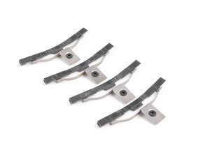 ES#2733030 - 8T8898924A - Sunroof Cover Guide Piece Repair Kit - Includes new clips and screws to repair your failing sunroof cover - Genuine Volkswagen Audi - Audi