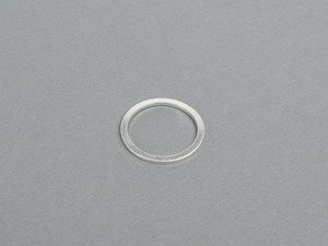ES#2707354 - N0138275 - Drain/Fill Plug Washer - priced each  - Ensure a proper seal after transmission fluid service - Genuine Volkswagen Audi - Audi Porsche