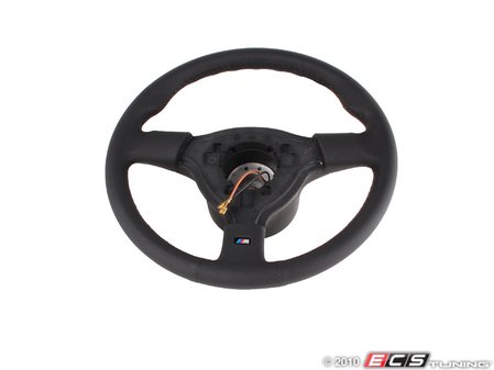ES#53583 - 32332226086 - M-Tech II Steering Wheel - 370mm - (NO LONGER AVAILABLE) - Give your E30s interior a cleaner, sportier look. - Genuine BMW - 