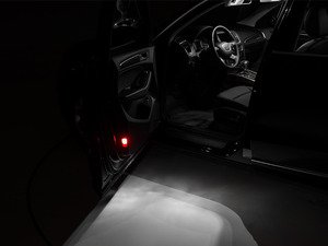 ES#2855357 - 009753ECS06KT - LED Door Puddle & Warning Lighting Kit - Transform you door puddle lighting with new LED bulbs from Ziza - ZiZa - Audi