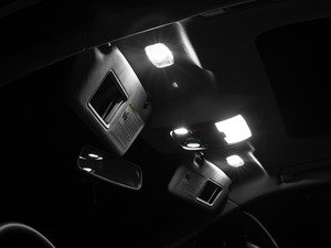 ES#2855353 - 009753ECS03KT - LED Vanity Mirror Lighting Kit - See details like never before, with LED bulbs for your vanity mirrors from Ziza - ZiZa - Audi