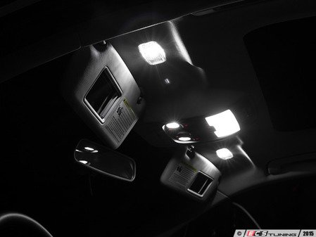ES#2855353 - 009753ECS03KT - LED Vanity Mirror Lighting Kit - See details like never before, with LED bulbs for your vanity mirrors from Ziza - ZiZa - Audi