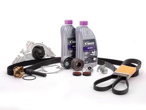 ES#6168 - 078198479V2TT+ - Timing Belt Kit - Ultimate Plus - Our most complete timing belt kit with coolant - Assembled By ECS - Audi