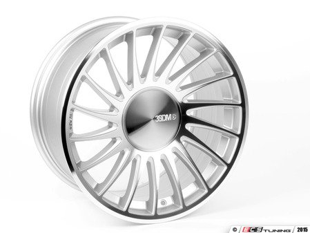 ES#2839153 - 3sdm0049KT - 18" Style 0.04 Wheels - Staggerd Set Of Four - 18"x8.5" ET35, 18"x9.5 ET40 CB72.6mm 5x120 Silver/Cut - 3SDM - BMW