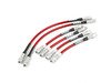 ES#4674790 - D8S8SSKT - Front & Rear Exact-Fit Stainless Steel Brake Lines - Kit - Complete set of DOT-compliant lines for an improved pedal feel - ECS - Audi