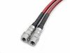 ES#250250 - ecs41047kt - Front Exact-Fit Stainless Steel Brake Lines - Front set of DOT-compliant lines for an improved pedal feel - ECS - Audi