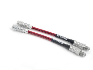 ES#250783 - ECS41059KT - Rear Exact-Fit Stainless Steel Brake Lines - Rear set of DOT-compliant lines for an improved pedal feel - ECS - Audi