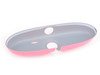 ES#2601895 - 51162311249 - Pink Cover Rearview Mirror - Part of the Ray Line neon color series: manual dip - Genuine MINI - MINI