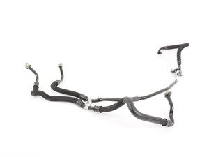 ES#1762418 - 2115000275 - Oil Cooler Hose Assembly - From oil filter housing to oil cooler - Genuine Mercedes Benz - Mercedes Benz