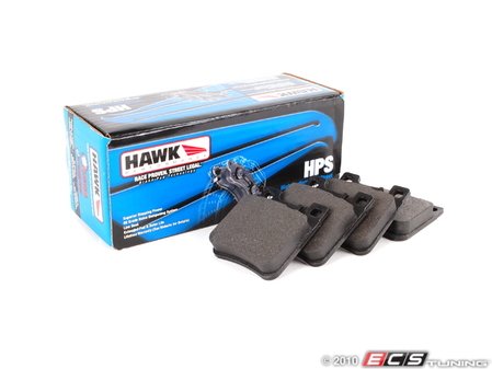 ES#1306040 - HB371F.600 - Rear Brake Pad Set - HPS Compound - (NO LONGER AVAILABLE) - Does not include new brake pad wear sensors - Hawk - 