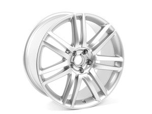 ES#382859 - 4E0601025AP - 20" Dual 7-Spoke Wheel - Priced Each - 20"x9" ET45 5x112 Silver - Genuine Volkswagen Audi - Audi