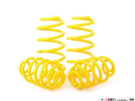 ES#2806992 - 66297 - ST Sport Spring Set - Average lowering front: 1.0" rear: 1.0" - Suspension Techniques - Volkswagen
