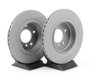 ES#2569684 - 2114230912SET2 - Rear Brake Rotors - Pair - Vented rotors, not for use on vehicles with solid rear brake rotors - Zimmermann - Mercedes Benz
