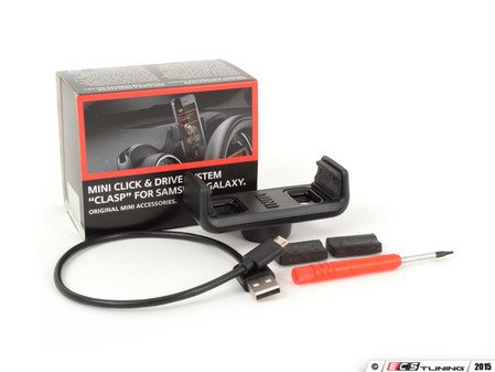 ES#2775568 - 65902286526 - MINI Click & Drive System Cradle Clip - Samsung S2/S3/S - Mounts to the click & drive system - Genuine MINI - MINI
