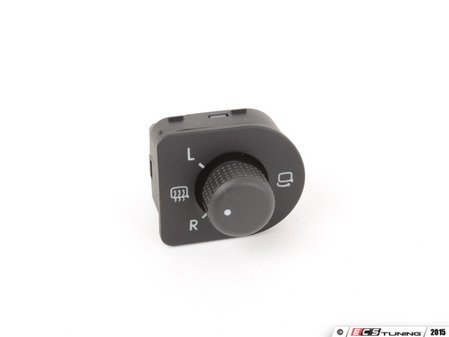 ES#2849031 - 1J1959565E01C - Mirror Switch - Left - Includes position to fold back and turn on defrost. - URO - Volkswagen