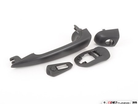 ES#2696093 - 51217002271k - Door Handle Kit - Left - Includes seals and lock cover - URO - BMW