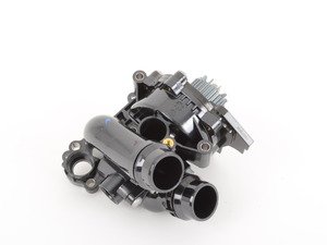 ES#2837068 - 06H121026CQ - Water Pump Module - Includes the thermostat and gasket - Original Equipment Supplier - Audi Volkswagen