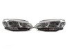 ES#2828668 - 83028 - Projector Headlight Set - Chrome - (NO LONGER AVAILABLE) - With dual LED light bars - JOM - 