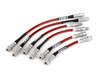 ES#1162 - B5QSSBLK - Front & Rear Exact-Fit Stainless Steel Brake Lines - Kit - Complete set of DOT-compliant lines for an improved pedal feel - ECS - Audi