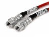 ES#3450991 - 024677ECS01 - Mid Exact-Fit Stainless Steel Brake Lines - Mid set of DOT-compliant lines for an improved pedal feel - ECS - Audi