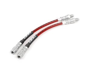 ES#8828 - ecs41010kt - Rear Exact-Fit Stainless Steel Brake Lines - Rear set of DOT-compliant lines for an improved pedal feel - ECS - Audi