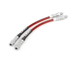 Rear Exact-Fit Stainless Steel Brake Lines