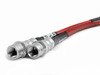 ES#758 - FFSS310MM KIT - Front Exact-Fit Stainless Steel Brake Lines - Front set of DOT-compliant lines for an improved pedal feel - ECS - 