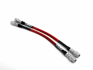 Front Exact-Fit Stainless Steel Brake Lines