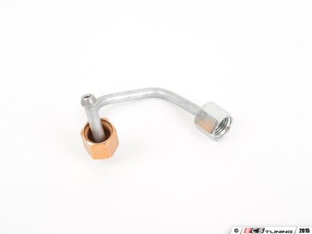 ES#2582152 - 03L130301BA - Fuel Line - With Fittings - Connects #4 fuel injector to fuel rail - Genuine Volkswagen Audi - Volkswagen