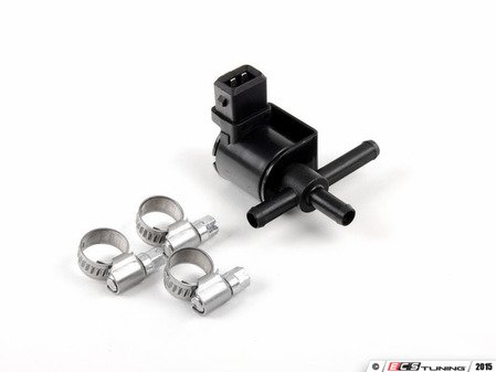 ES#2826334 - 06A906283EKT - Waste Gate Frequency Control N75 Valve - Get your turbo back in action with a new N75 valve - Includes clamps - Assembled By ECS - Audi