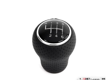 ES#465 - 8D9711141A2A8 -  RS4 Shift Knob - Leather - Black - (NO LONGER AVAILABLE) - One of the greatest shift knobs ever made - Genuine European Volkswagen Audi - 