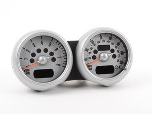 ES#171257 - 62116966494 - Speedometer And Tachometer - Silver - Located on steering column - Genuine MINI - MINI