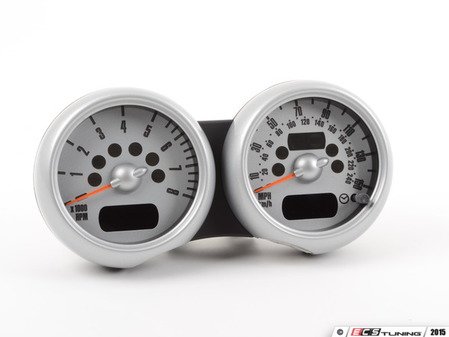 ES#171257 - 62116966494 - Speedometer And Tachometer - Silver - Located on steering column - Genuine MINI - MINI