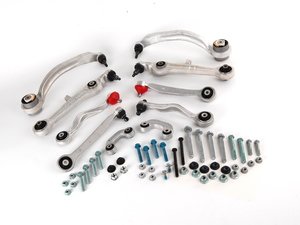 ES#7807 - 4Z7498500 -  Complete Front Control Arm Kit - Includes new control arms with hardware - Assembled By ECS - Audi