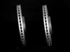 ES#2189763 - 8E0301TXSGMTLRA - Front Cross Drilled & Slotted Brake Rotors - Pair (345x30) - (NO LONGER AVAILABLE) - Featuring GEOMET protective coating. - ECS - 