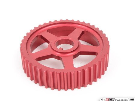 ES#2826579 - 10109116RK - Lightweight Intermediate Shaft Pulley - Red anodized - free up horsepower by lightening your intermediate shaft pulley! - Autotech - Volkswagen