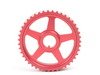 ES#2826579 - 10109116RK - Lightweight Intermediate Shaft Pulley - Red anodized - free up horsepower by lightening your intermediate shaft pulley! - Autotech - Volkswagen