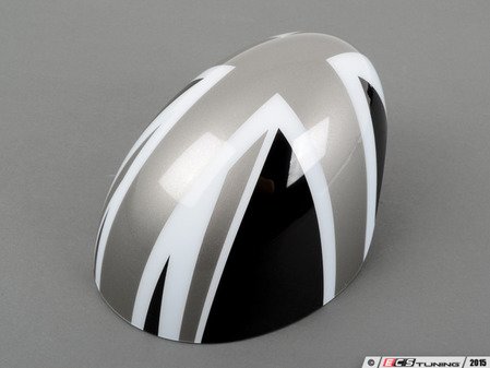 ES#2715078 - 51142352628 - Mirror Cap Black Jack - Right - Upgrade or replace your MINI side mirror cap - Genuine MINI - MINI