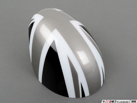 ES#2998777 - 51162409445 - Mirror Cap Black Jack - Left - Upgrade or replace your MINI side mirror cap - Genuine MINI - MINI