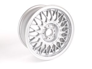 ES#64502 - 36111179066 - 15" Cross Spoke Spoke Style 5 Wheel - Priced Each  - (NO LONGER AVAILABLE) - 15x7 ET 24 57.1 CB - Genuine BMW - 