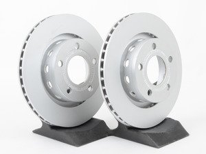 ES#252450 - 4B3615601-2 - Rear Brake Rotors - Pair (269x22) - Restore the stopping power in your vehicle - Genuine Volkswagen Audi - Audi Volkswagen