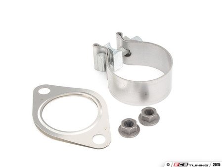 ES#2602542 - R53JCWEXHAUSTKT2 - Exhaust Installation Kit - Gasket, Nuts, and Clamp to install the exhaust system - Assembled By ECS - MINI