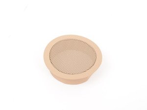 ES#181909 - 65138376201 - Rear Panel Speaker Cover - Priced Each - Hellbeige/Light Beige. Protects your rear panel speakers - Genuine BMW - BMW