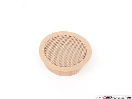 ES#181909 - 65138376201 - Rear Panel Speaker Cover - Priced Each - Hellbeige/Light Beige. Protects your rear panel speakers - Genuine BMW - BMW