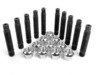 ES#3617524 - ls-1012mmKT1 - Wheel Spacer & Stud Conversion Kit - Pair (For Two Wheels) - Make wheel changes quicker and easier, while giving your wheels the space they need - 12mm Spacers / 62mm Studs - Rennline - Porsche